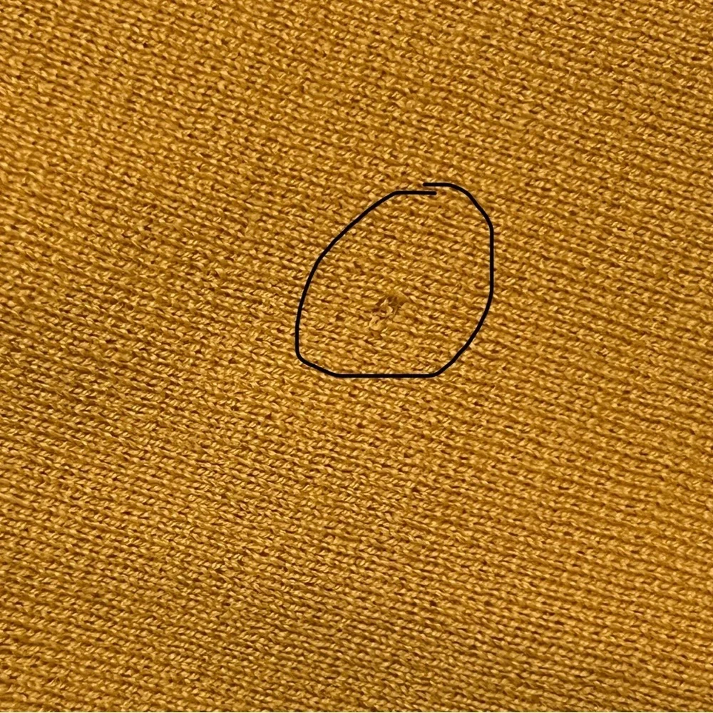 J. Crew Yellow Off-the-Shoulder Sweater